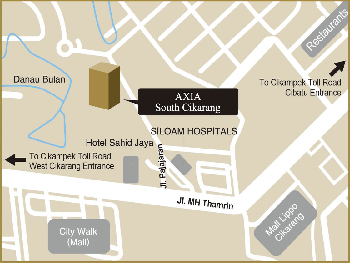 AXIA South Cikarang｜Location