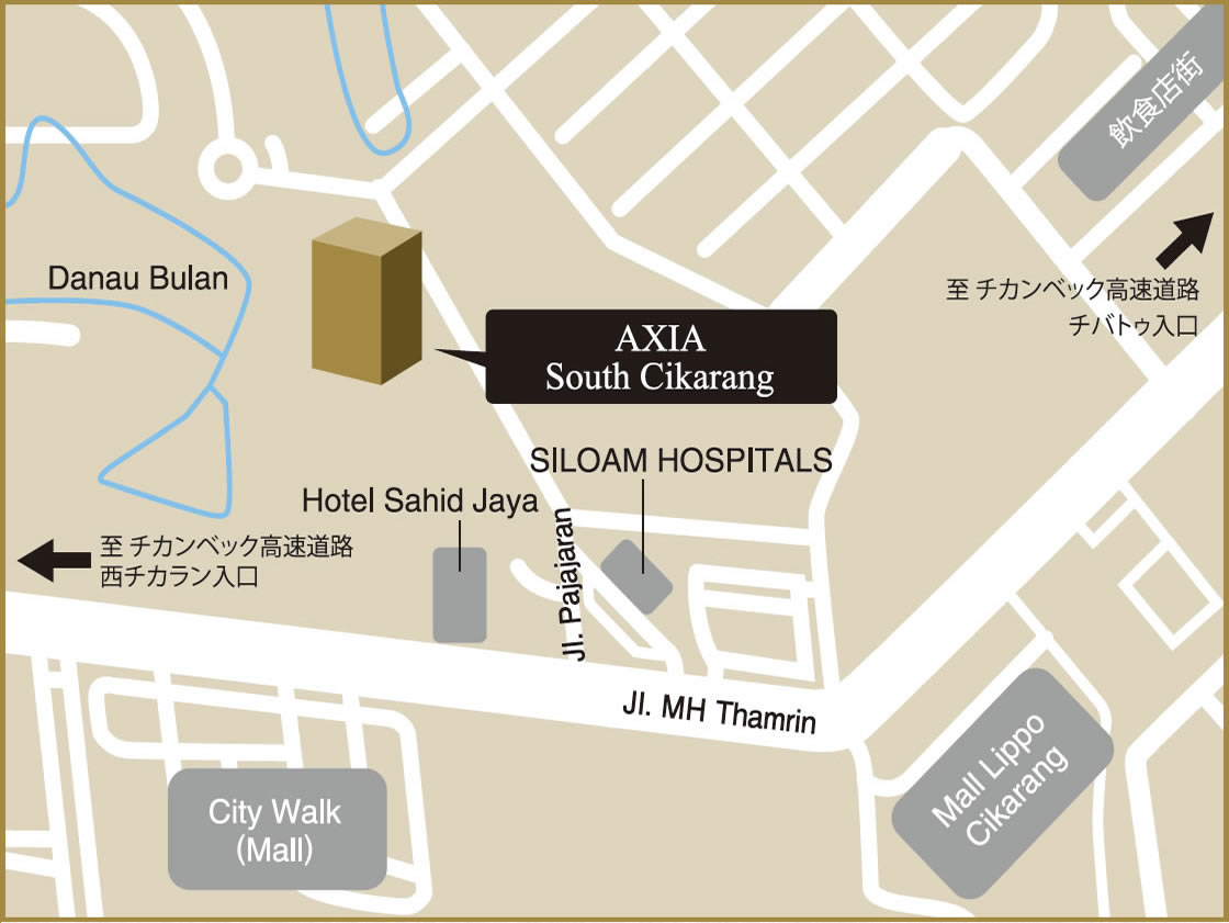 AXIA South Cikarang｜Location